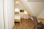 Schlafzimmer - FeWo12-7: strandnah,Balkon,Sauna,Pool - Top-Hundeurlaub