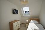 Schlafzimmer - FeWo12-7: strandnah,Balkon,Sauna,Pool - Top-Hundeurlaub