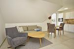 Wohnzimmer - FeWo12-8: strandnah,Balkon,Sauna,Pool - Top-Hundeurlaub