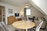 Wohnzimmer - FeWo12-8: strandnah,Balkon,Sauna,Pool - Top-Hundeurlaub