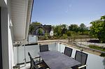 Balkon - FeWo15-5: strandnah,Balkon,Sauna,Pool - Top-Hundeurlaub