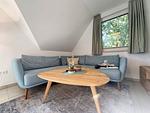 Wohnzimmer - FeWo15-5: strandnah,Balkon,Sauna,Pool - Top-Hundeurlaub