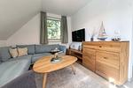 Wohnzimmer - FeWo15-5: strandnah,Balkon,Sauna,Pool - Top-Hundeurlaub