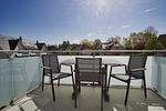 Balkon - FeWo15-8: strandnah,Balkon,Sauna,Pool - Top-Hundeurlaub