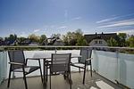 Balkon - FeWo15-8: strandnah,Balkon,Sauna,Pool - Top-Hundeurlaub