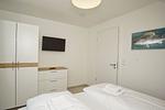 Schlafzimmer - FeWo15-8: strandnah,Balkon,Sauna,Pool - Top-Hundeurlaub