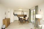 Küche / Küchenzeile - FeWo15-1: strandnah,Terrasse,Sauna,Pool - Top-Hundeurlaub