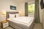 Schlafzimmer - FeWo15-1: strandnah,Terrasse,Sauna,Pool - Top-Hundeurlaub