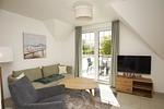 Wohnzimmer - FeWo15-6: strandnah,Balkon,Sauna,Pool - Top-Hundeurlaub