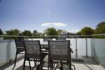 Balkon - FeWo15-6: strandnah,Balkon,Sauna,Pool - Top-Hundeurlaub