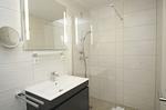 Badezimmer - FeWo15-6: strandnah,Balkon,Sauna,Pool - Top-Hundeurlaub