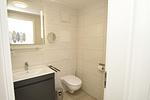 Badezimmer - FeWo15-3: strandnah,Terrasse,Sauna,Pool - Top-Hundeurlaub