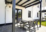 Terrasse - FeWo15-2: strandnah,Terrasse,Sauna,Pool - Top-Hundeurlaub