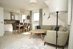 Wohnzimmer - FeWo15-7: strandnah,Balkon,Sauna,Pool - Top-Hundeurlaub