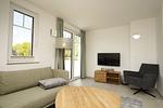 Wohnzimmer - FeWo15-7: strandnah,Balkon,Sauna,Pool - Top-Hundeurlaub