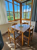 Wohnzimmer - Appartement Waldsonne - Top-Hundeurlaub