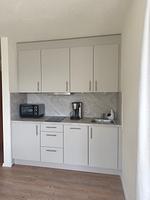 Küche / Küchenzeile - Appartement Waldsonne - Top-Hundeurlaub