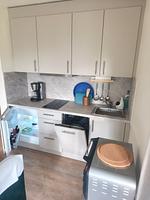 Küche / Küchenzeile - Appartement Waldsonne - Top-Hundeurlaub