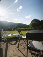 Terrasse - Appartement Waldsonne - Top-Hundeurlaub