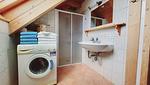 Badezimmer mit Dusch und Waschmaschine - Stodertraum 1 "Vergissmeinnicht" by Alpenidyll Apartments - Top-Hundeurlaub