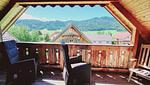Balkon mit Sitzgelegenheit - Stodertraum 2 "Gänseblümchen" by Alpenidyll Apartments - Top-Hundeurlaub