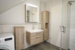 Badezimmer - FeWo Julius: Balkon - Top-Hundeurlaub