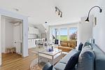 Wohn-/ Essbereich - Ferienwohnung Hafennest - Top-Hundeurlaub