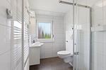 Badezimmer - Ferienwohnung Hafennest - Top-Hundeurlaub