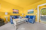 Wohnzimmer - Ferienhaus Das Gelbe Haus List auf Sylt - Top-Hundeurlaub