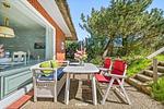 Terrasse - Ferienhaus Das Blaue Haus List auf Sylt - Top-Hundeurlaub