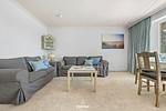 Wohnzimmer - Ferienhaus Das Blaue Haus List auf Sylt - Top-Hundeurlaub