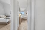 Schlafzimmer - Ferienhaus Das Blaue Haus List auf Sylt - Top-Hundeurlaub