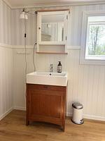 Badezimmer im Ferienhaus Hus Hultsnäs in Schweden - Hus Hultsnäs - Top-Hundeurlaub