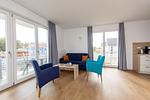 Wohnzimmer - Panorama-Maisonette am Yachthafen (Haus 6,Nr.43) Parkplatz direkt am Haus - Top-Hundeurlaub