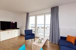 Wohnzimmer - Panorama-Maisonette am Yachthafen (Haus 6,Nr.43) Parkplatz direkt am Haus - Top-Hundeurlaub