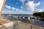 Balkon - Panorama-Maisonette am Yachthafen (Haus 6,Nr.43) Parkplatz direkt am Haus - Top-Hundeurlaub