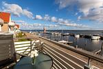 Balkon - Panorama-Maisonette am Yachthafen (Haus 6,Nr.43) Parkplatz direkt am Haus - Top-Hundeurlaub