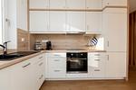 Küche / Küchenzeile - Panorama-Maisonette am Yachthafen (Haus 6,Nr.43) Parkplatz direkt am Haus - Top-Hundeurlaub