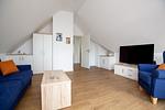 Wohnzimmer - Panorama-Maisonette am Yachthafen (Haus 6,Nr.43) Parkplatz direkt am Haus - Top-Hundeurlaub