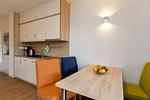 Küche / Küchenzeile - Modernes 2-Zimmerapartment, Haus 6 Nr 45 - Top-Hundeurlaub
