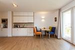 Küche / Küchenzeile - Modernes 2-Zimmerapartment, Haus 6 Nr 45 - Top-Hundeurlaub