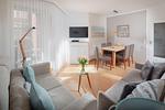 Wohnzimmer - Meerzeit - Top-Hundeurlaub