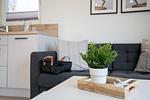 Wohnzimmer - Ferienhaus "Rüm Hart" (100) - Top-Hundeurlaub