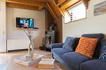 Kamin-/Ofen - Ferienhaus "Lichtes Haus am Feld " Tegeler Rinne 12 - Top-Hundeurlaub