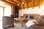 Wohnzimmer - Ferienhaus  Eversand 03 - Top-Hundeurlaub