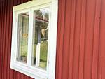 Eingangsbereich vom traditionellen Schwedenhaus Hus Kråksmåla - Hus Kråksmåla - Top-Hundeurlaub