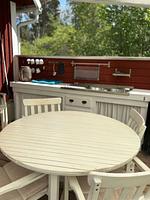 Gemütlicher Außenbereich mit Terrasse in Småland - Hus Kråksmåla - Top-Hundeurlaub