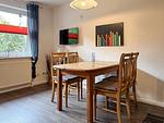 Wohnzimmer mit Essbereich - Haus 45b - Top-Hundeurlaub