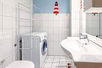 Badezimmer mit Dusche und WC - Haus 45b - Top-Hundeurlaub