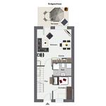 Grundriss 1. Ebene - Haus 45b - Top-Hundeurlaub